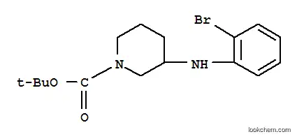 1-BOC-3- (2- 브로 모-페닐 라 미노)-피 페리 딘