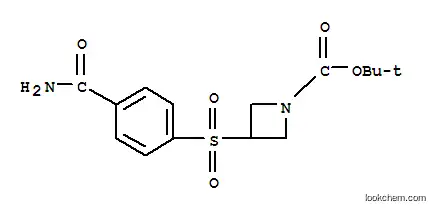 3-(4-CARBAMOYL-BENZENESULFONYL)-아제티딘-1-카르복실산 tert-부틸 에스테르