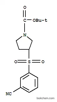 3-(3-시아노-벤젠설포닐)-피롤리딘-1-카르복실산 TERT-부틸 에스테르