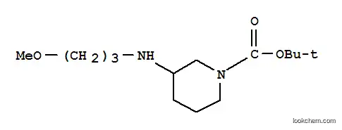 3-(3-메톡시프로필아미노)피페리딘-1-카르복실산 tert-부틸 에스테르