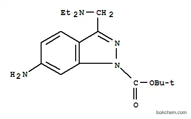 6-아미노-3-디에틸라미노메틸-인다졸-1-카르복실산 TERT-부틸 에스테르