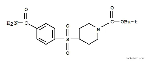 4-(4-카바모일-벤젠설포닐)-피페리딘-1-카복실산 tert-부틸 에스테르