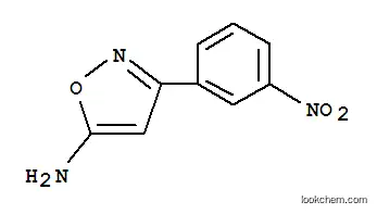 3- (3- 니트로-페닐)-이속 사졸 -5- 일 라민