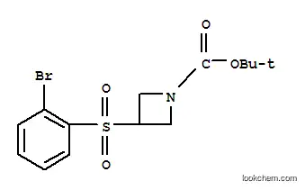 3-(2-브로모-벤젠술포닐)-아제티딘-1-카르복실산 tert-부틸 에스테르