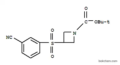 3-(3-시아노-벤젠술포닐)-아제티딘-1-카르복실산 tert-부틸 에스테르
