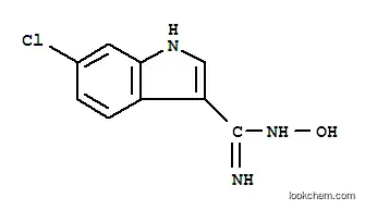 N- 하이드 록시 -6-CHLORO-1H-INDOLE-3-CARBOXAMIDINE