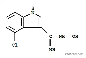 N- 하이드 록시 -4-CHLORO-1H-INDOLE-3-CARBOXAMIDINE