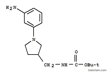 [1-(3-아미노-페닐)-피롤리딘-3-일메틸]-탄산 tert-부틸 에스테르