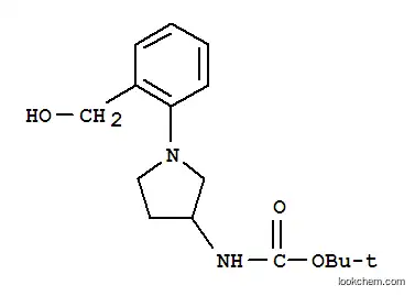 [1-(2-히드록시메틸-페닐)-피롤리딘-3-일]-탄산 tert-부틸 에스테르