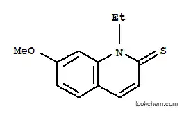2(1H)-퀴놀린티온, 1-에틸-7-메톡시-