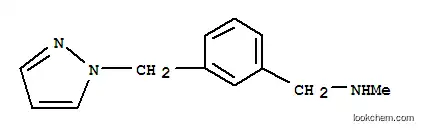 N-METHYL-3-(1H-PYRAZOL-1-YLMETHYL)벤질아민