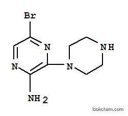 2-아미노-5-브로모-3-피페라진-1-일피라진