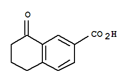 8-Oxo-5,6,7,8-tetrahydro-naphthalene-2-carboxylicacid