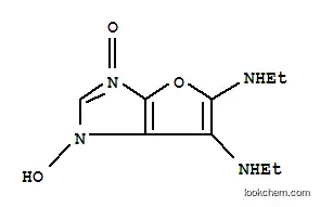 1H-푸로[2,3-d]이미다졸-5,6-디아민, N,N-디에틸-1-히드록시-, 3-옥사이드(9CI)