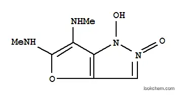 1H-푸로[3,2-c]피라졸-5,6-디아민, 1-하이드록시-N,N-디메틸-, 2-옥사이드(9CI)