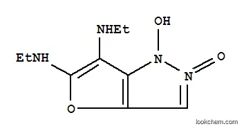 1H- 푸로 [3,2-c] 피라 졸 -5,6- 디아민, N, N- 디 에틸 -1- 히드 록시-, 2- 옥사이드 (9Cl)