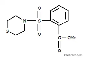 2- (티오 모르 폴린 -4- 설 포닐)-벤조산 메틸 에스테르