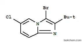 3-BROMO-2-TERT-BUTYL-6-CHLORO-IMIDAZO[1,2-A]피리딘