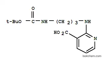 2-(3-TERT-BUTOXYCARBONYLAMINO-PROPYLAMINO)-니코틴산
