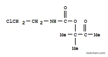 카르밤산, (2-클로로에틸)-, 3-하이드록시-3-메틸-2-부타논과 에스테르