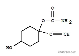 카르밤산, 1-에티닐-4-하이드록시사이클로헥실 에스테르(6CI,7CI)