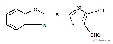 4-클로로-2-(2-BENZOXAZOLYLTHIO)-5-THIAZOLECARBOXALDEHYDE