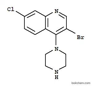 3-브로모-7-클로로-4-(피페라진-1-일)퀴놀린