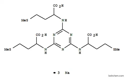 2,2′,2′′-[1,3,5-トリアジン-2,4,6-トリイルトリ(イミノ)]トリス[4-(メチルチオ)酪酸]トリナトリウム