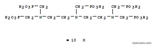 데카포타슘 [[(포스포나토메틸)이미노]비스[에탄-2,1-디일니트릴로비스(메틸렌)]]테트라키스포스포네이트