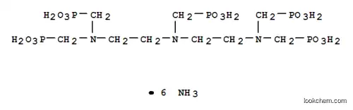 [[(ホスホノメチル)イミノ]ビス[2,1-エタンジイルニトリロビス(メチレン)]]テトラキスホスホン酸/アンモニア,(1:6)