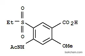 4-アセトアミド-5-(エタンスルホニル)-2-メトキシ安息香酸