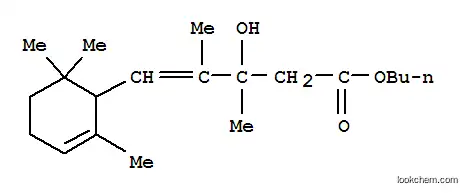 3-ヒドロキシ-3,4-ジメチル-5-(2,6,6-トリメチル-2-シクロヘキセン-1-イル)-4-ペンテン酸ブチル