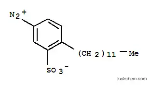 4-도데실-3-설포네이토벤젠디아조늄