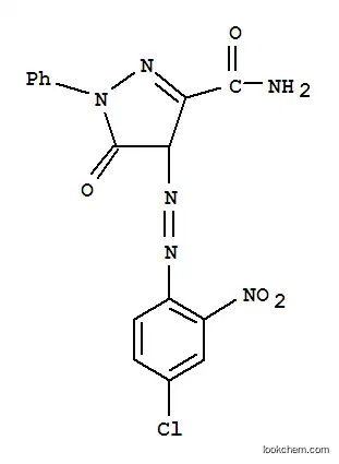 4-[(4-クロロ-2-ニトロフェニル)アゾ]-4,5-ジヒドロ-5-オキソ-1-フェニル-1H-ピラゾール-3-カルボアミド