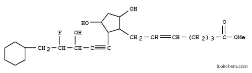 7-[2-(5-シクロヘキシル-4-フルオロ-3-ヒドロキシ-1-ペンチニル)-3,5-ジヒドロキシシクロペンチル]-5-ヘプテン酸メチル