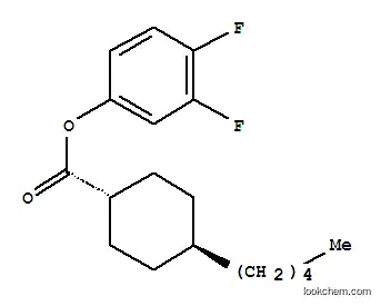 4-디플루오로페닐 4-펜틸-시클로헥산카르복실레이트,트랜스-3