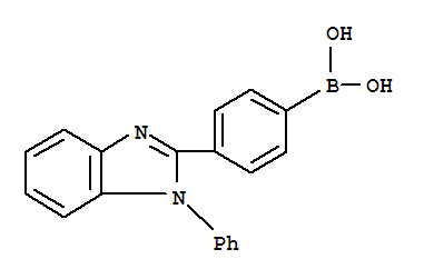 Boronicacid,B-[4-(1-phenyl-1H-benzimidazol-2-yl)phenyl]-