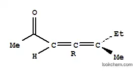 3,4-헵타디엔-2-온, 5-메틸-, (R)-(9CI)