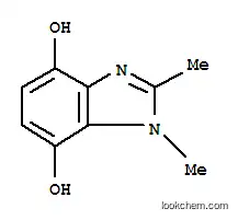 1H-벤즈이미다졸-4,7-디올,1,2-디메틸-(9CI)