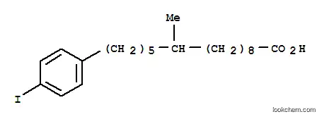 4-요오도페닐-9-메틸펜타데칸산