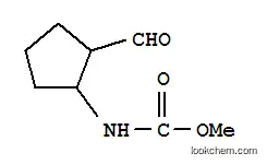 시클로펜탄카르밤산, 2-포르밀-, 메틸 에스테르(6CI)