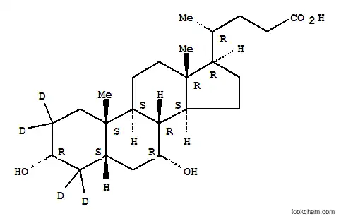 케노데옥시콜릭-2,2,4,4-D4 산