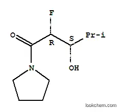피롤리딘, 1-(2-플루오로-3-히드록시-4-메틸-1-옥소펜틸)-, (R*,S*)-(9CI)