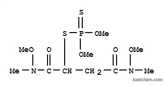 ジチオりん酸S-[1,2-ビス[[メトキシ(メチル)アミノ]カルボニル]エチル]O,O-ジメチル