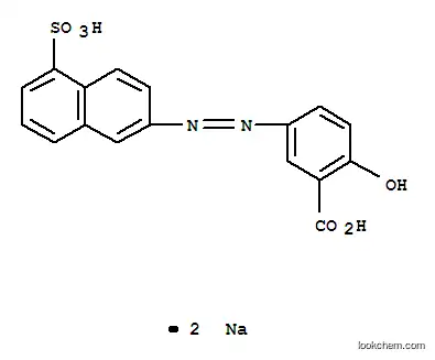 2-하이드록시-5-[(5-설포-2-나프탈레닐)아조]벤조산 이나트륨염
