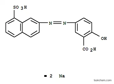 2-하이드록시-5-[(8-설포-2-나프탈레닐)아조]벤조산 이나트륨염
