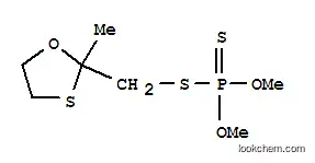 디티오인산 O,O-디메틸 S-[(2-메틸-1,3-옥사티올란-2-일)메틸] 에스테르