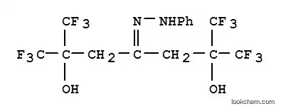 1,1,1,7,7,7-헥사플루오로-2,6-디히드록시-2,6-비스(트리플루오로메틸)-헵탄-4-온, 페닐 히드라존