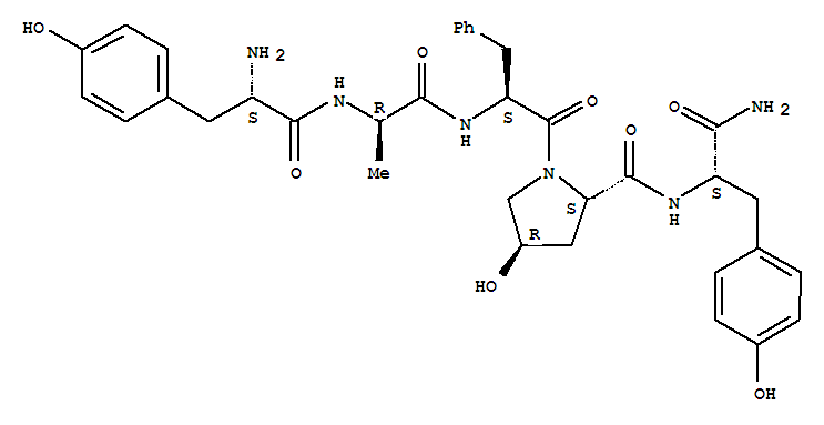 (D-Ala2,Hyp4,Tyr5)-β-Casomorphin(1-5)amide