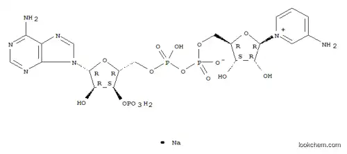 3-아미노피리딘 아데닌 디뉴클레오티드 인산, 나트륨